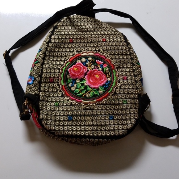 Embroidered Backpack - Picture 4 of 6